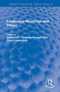 Front cover_Landscape Meanings And Values