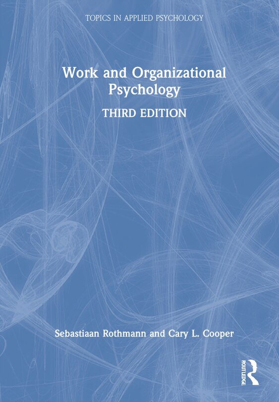 Couverture_Work And Organizational Psychology