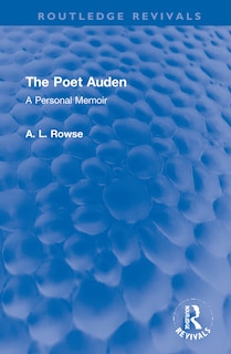 Front cover_The Poet Auden