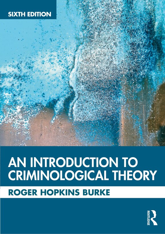 Couverture_An Introduction to Criminological Theory