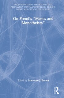 Couverture_On Freud's Moses and Monotheism