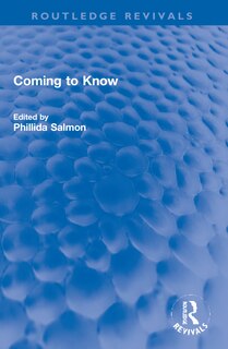 Front cover_Coming to Know