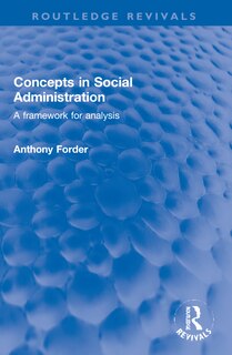 Couverture_Concepts in Social Administration