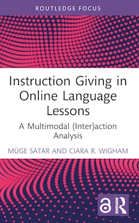 Front cover_Instruction Giving in Online Language Lessons