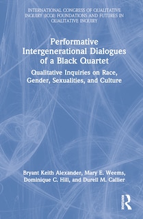 Couverture_Performative Intergenerational Dialogues Of A Black Quartet
