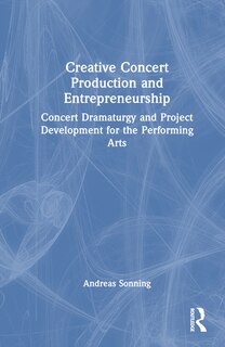 Front cover_Creative Concert Production and Entrepreneurship