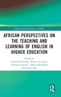 Front cover_African Perspectives on the Teaching and Learning of English in Higher Education