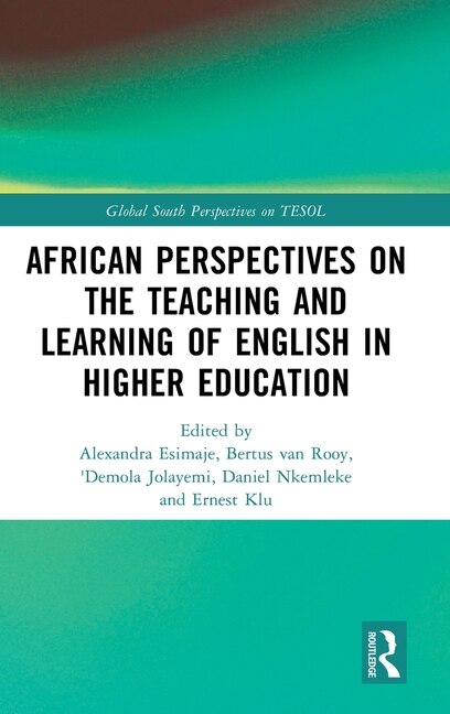 Front cover_African Perspectives on the Teaching and Learning of English in Higher Education