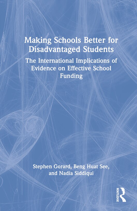 Front cover_Making Schools Better for Disadvantaged Students