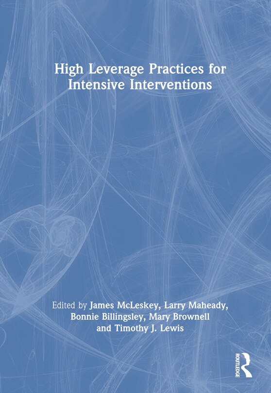 Front cover_High Leverage Practices for Intensive Interventions