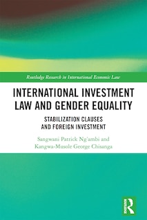 Front cover_International Investment Law And Gender Equality