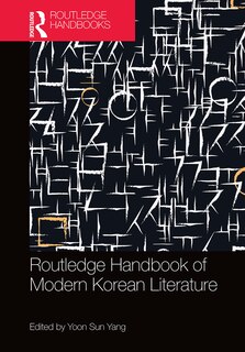 Front cover_Routledge Handbook Of Modern Korean Literature