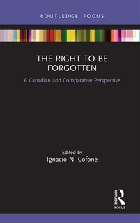 Front cover_The Right To Be Forgotten