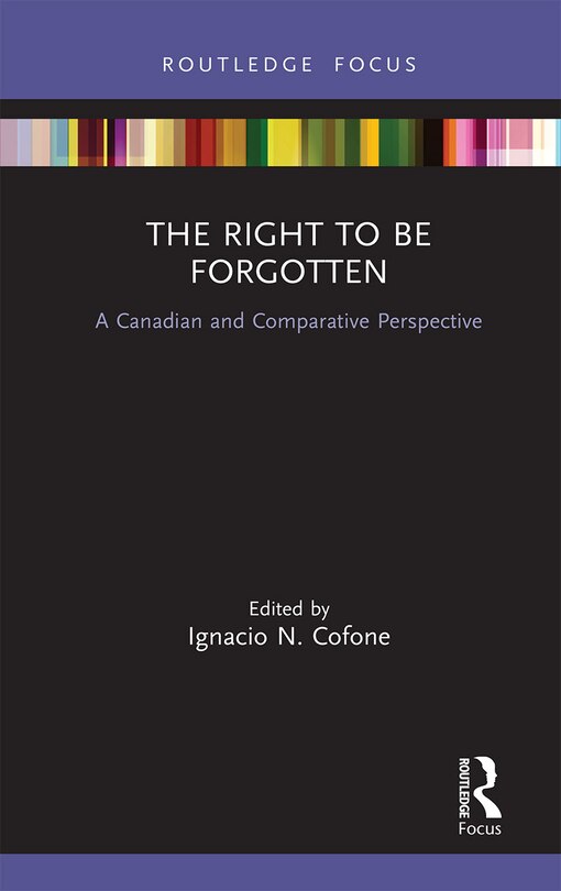 Front cover_The Right To Be Forgotten
