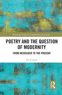 Couverture_Poetry And The Question Of Modernity