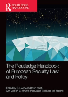 Couverture_The Routledge Handbook of European Security Law and Policy