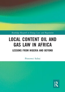 Couverture_Local Content Oil And Gas Law In Africa