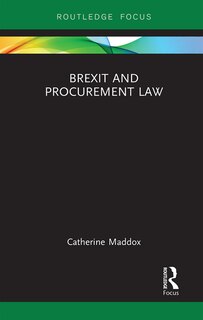 Front cover_Brexit And Procurement Law