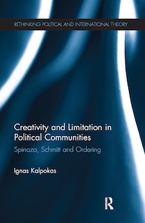 Couverture_Creativity And Limitation In Political Communities
