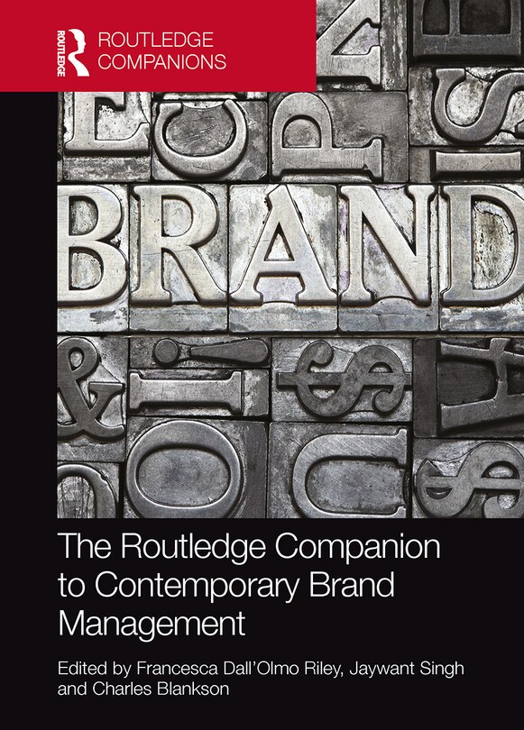 Front cover_The Routledge Companion to Contemporary Brand Management