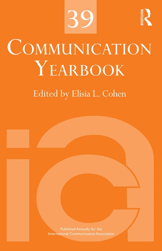 Front cover_Communication Yearbook 39
