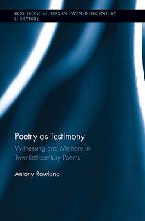 Couverture_Poetry As Testimony