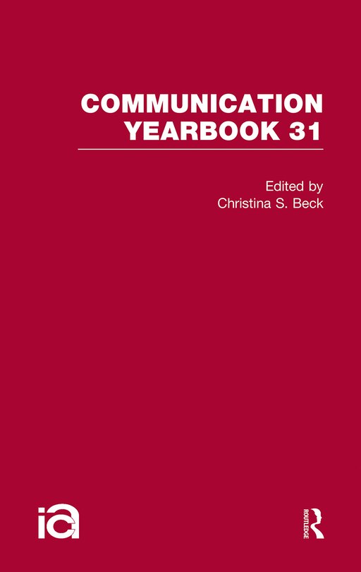 Front cover_Communication Yearbook 31