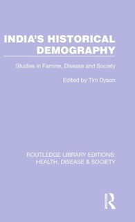 Front cover_India's Historical Demography