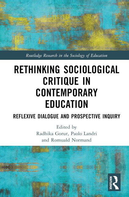 Couverture_Rethinking Sociological Critique in Contemporary Education