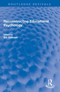 Front cover_Reconstructing Educational Psychology