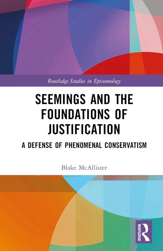 Couverture_Seemings and the Foundations of Justification