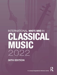 Couverture_International Who's Who In Classical Music 2022