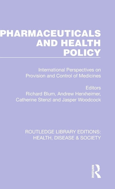 Front cover_Pharmaceuticals And Health Policy