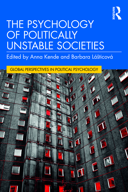Couverture_The Psychology of Politically Unstable Societies