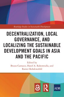 Front cover_Decentralization, Local Governance, and Localizing the Sustainable Development Goals in Asia and the Pacific