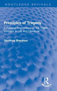 Front cover_Principles of Tragedy