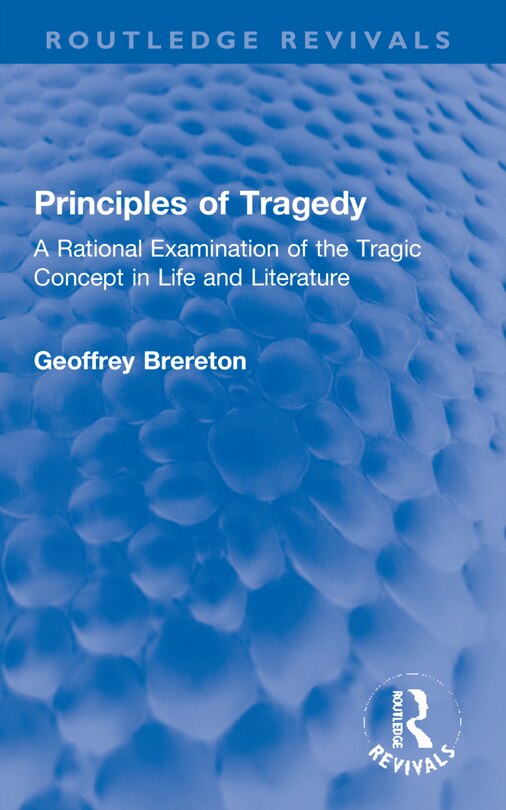 Front cover_Principles of Tragedy