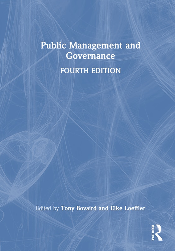 Couverture_Public Management and Governance