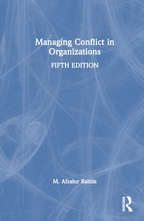 Front cover_Managing Conflict in Organizations