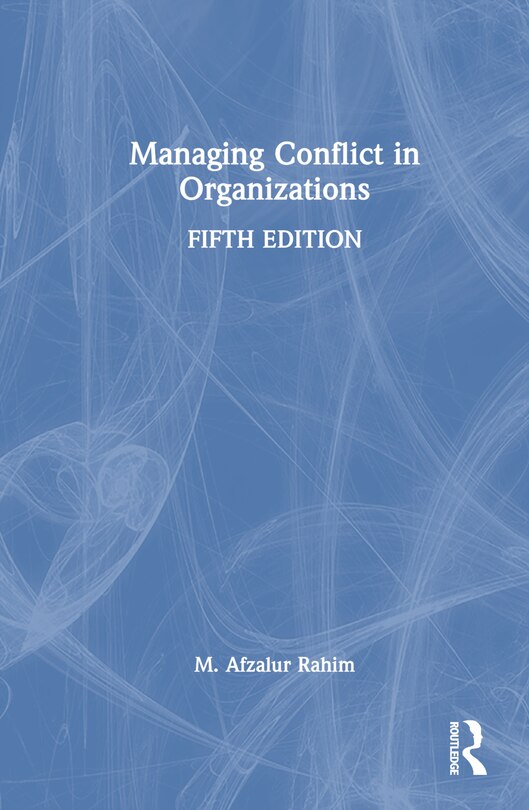 Front cover_Managing Conflict in Organizations