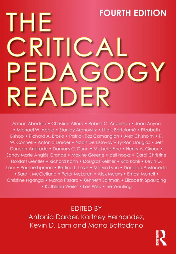 Couverture_The Critical Pedagogy Reader