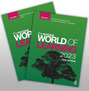Front cover_The Europa World of Learning 2023