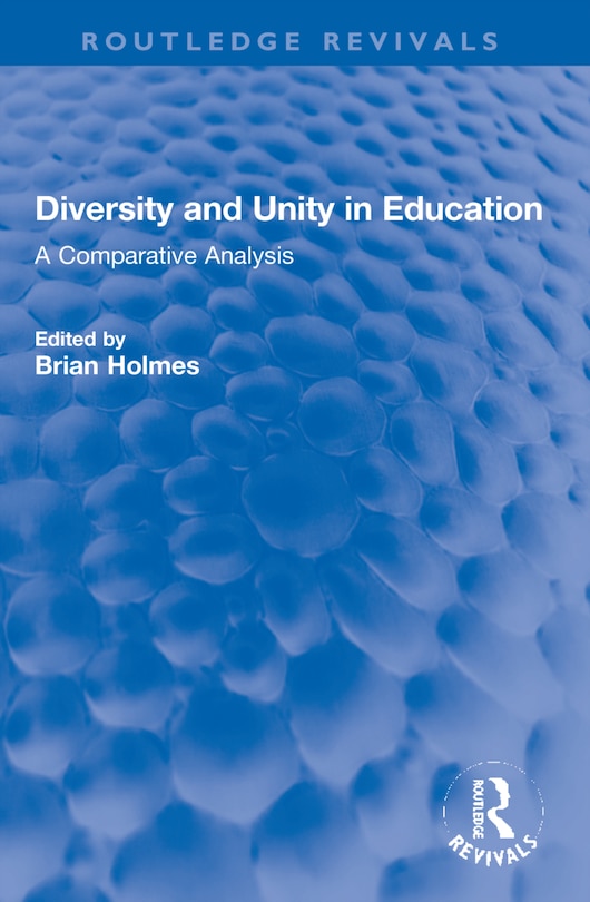 Front cover_Diversity and Unity in Education