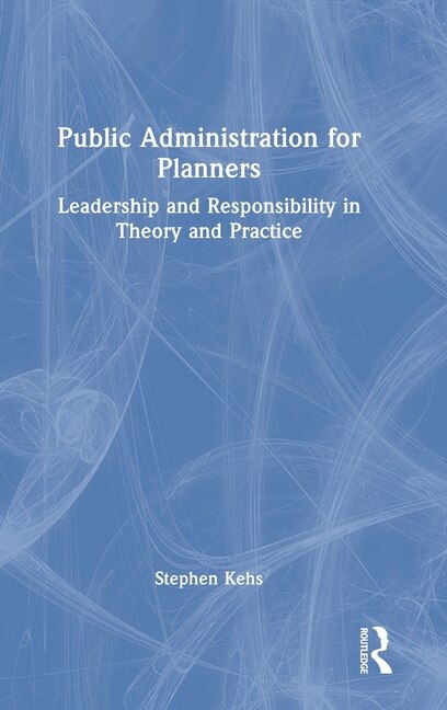 Couverture_Public Administration for Planners