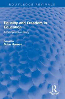 Front cover_Equality and Freedom in Education