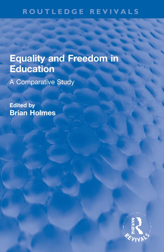 Front cover_Equality and Freedom in Education