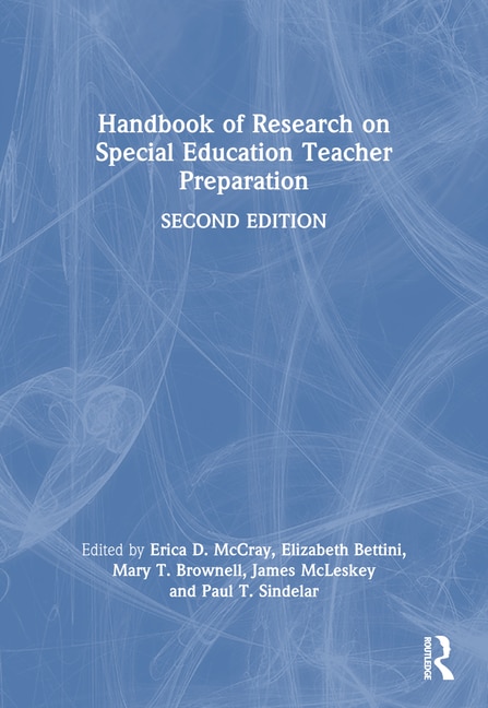 Front cover_Handbook of Research on Special Education Teacher Preparation