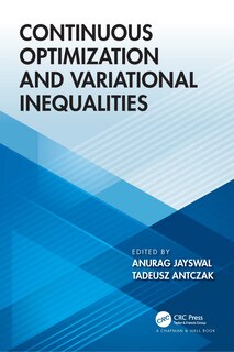Front cover_Continuous Optimization and Variational Inequalities