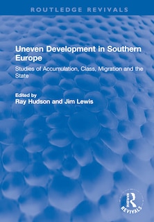 Couverture_Uneven Development In Southern Europe