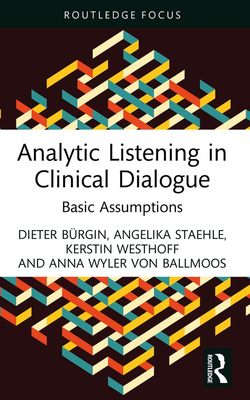 Front cover_Analytic Listening in Clinical Dialogue